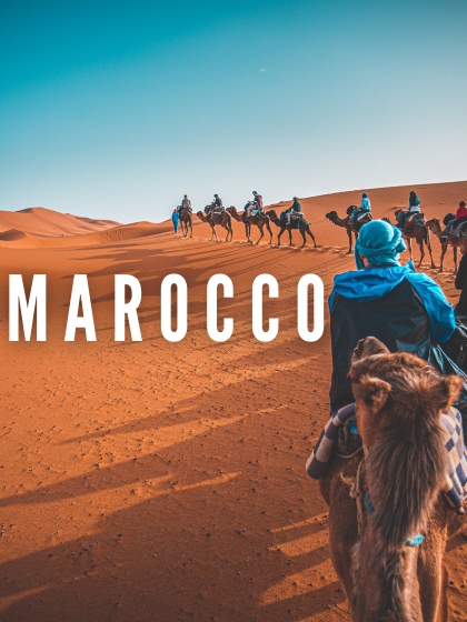 Tour del Marocco città imperiali, Chefchaouen e il Sahara